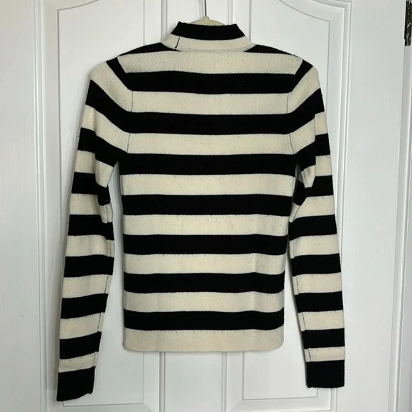 Good condition LESUPERBE women’s striped sweater  size S - Picture 6 of 9